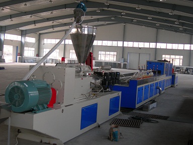 PVC+wood Wall-protected sheet production line
